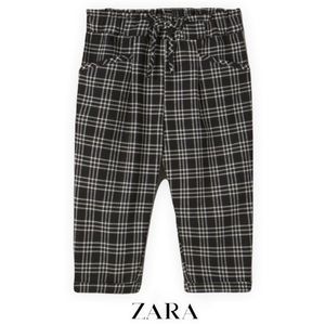ZARA PLAID PANTS FOR TODDLER GIRLS SIZE 2T-3T